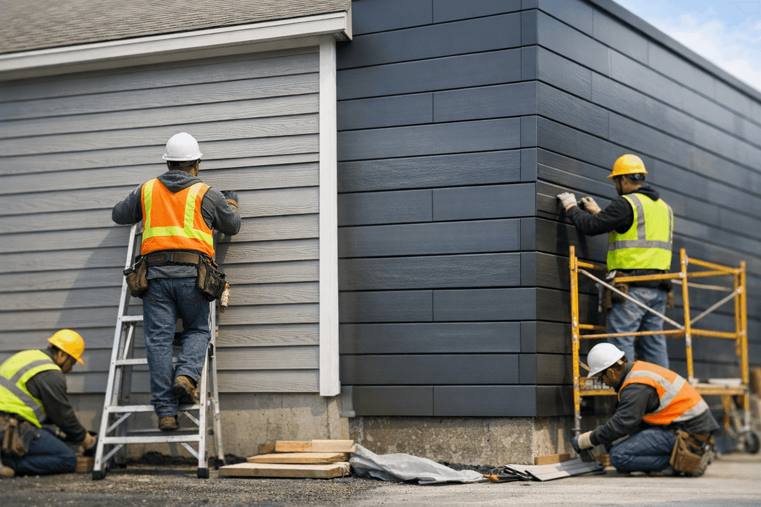 Residential vs. Commercial Siding: What’s the Difference?
