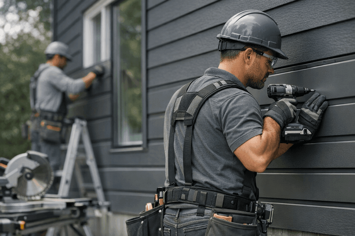 Metal Siding Installation service by J.B. Siding