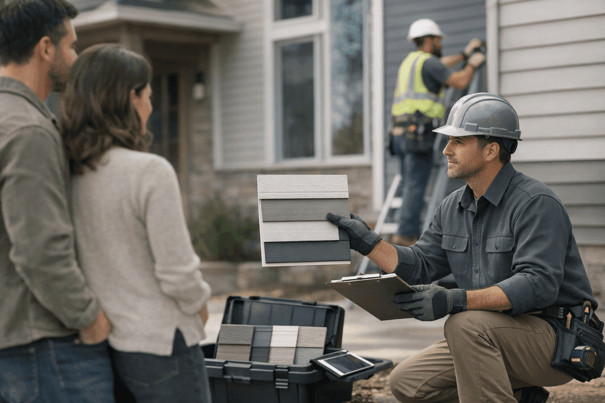 Siding Consultation service by J.B. Siding