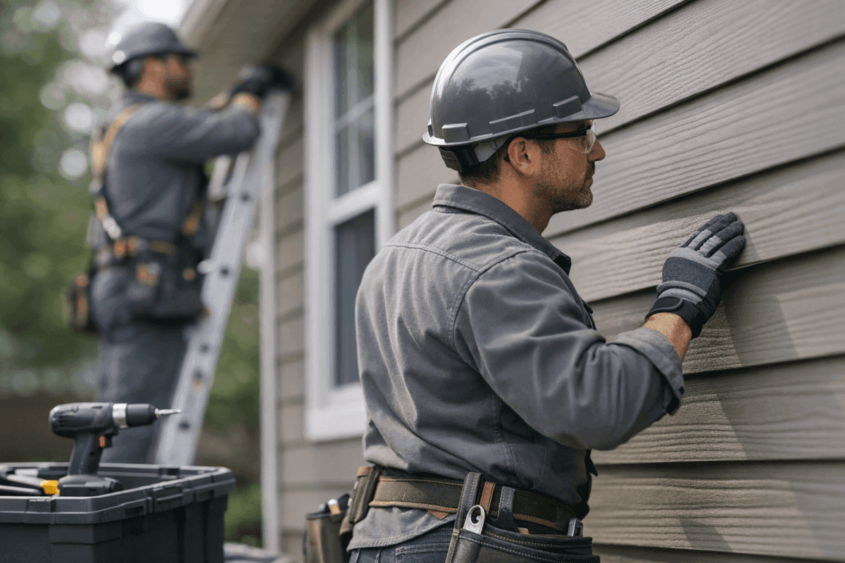 Siding Warranty Services service by J.B. Siding