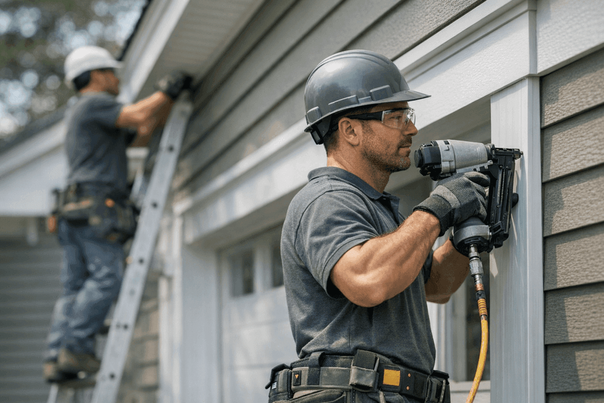 Trim and Molding Installation service by J.B. Siding