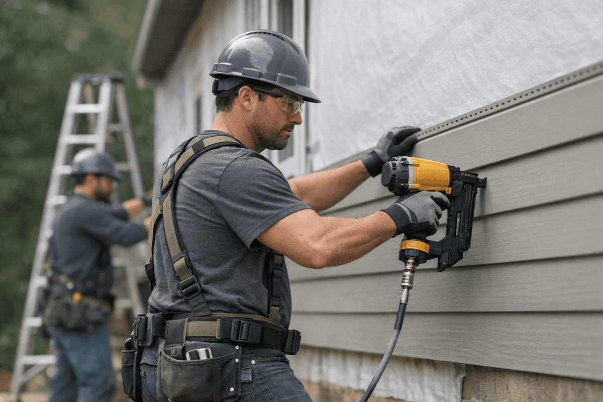 Vinyl Siding Installation service by J.B. Siding